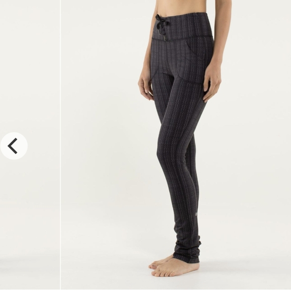 Lululemon Skinny Will Pant Ziggy Wee September Black - Picture 4 of 14